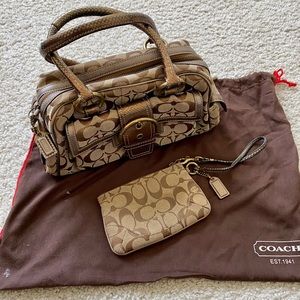 Coach Exotic Signature Satchel